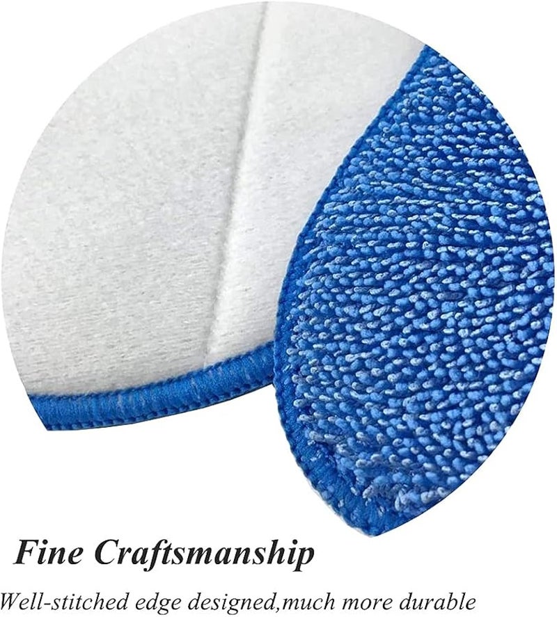 8 Pack Microfibre Replacement Steam Mop Pads For S85 CM Cleaner - Image 5