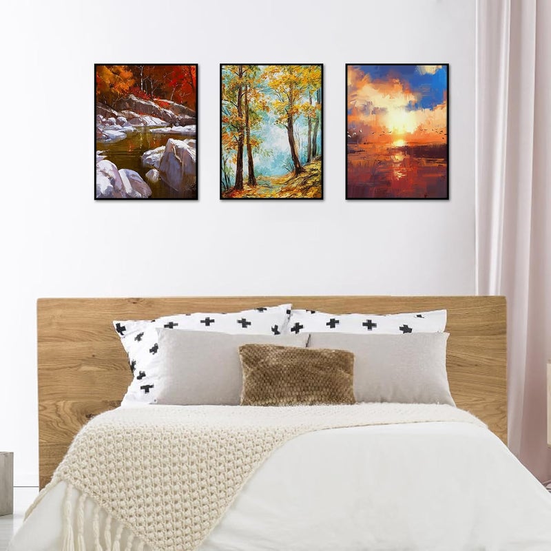 جيفت جاردن إطار الصورة Giftgarden مقاس 30 × 40 سم، إطار فردي للصور واللوحات مقاس 40 × 30 سم، إطار ملصق كبير - للتعليق الأفقي أو الرأسي فقط على الحائط، إطار صورة أسود - Image 3