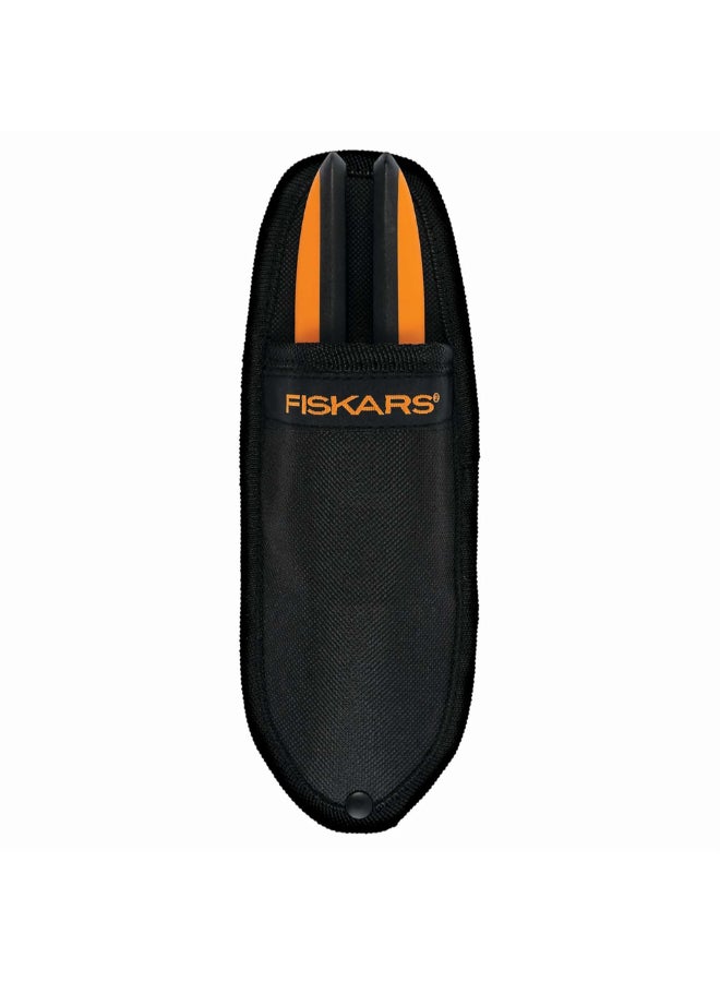 Fiskars Multi-Purpose Soft-Grip Garden Snip with Sheath Orange and Black 3.81 x 11.43 x 29.21 cm 9181207 - Image 3