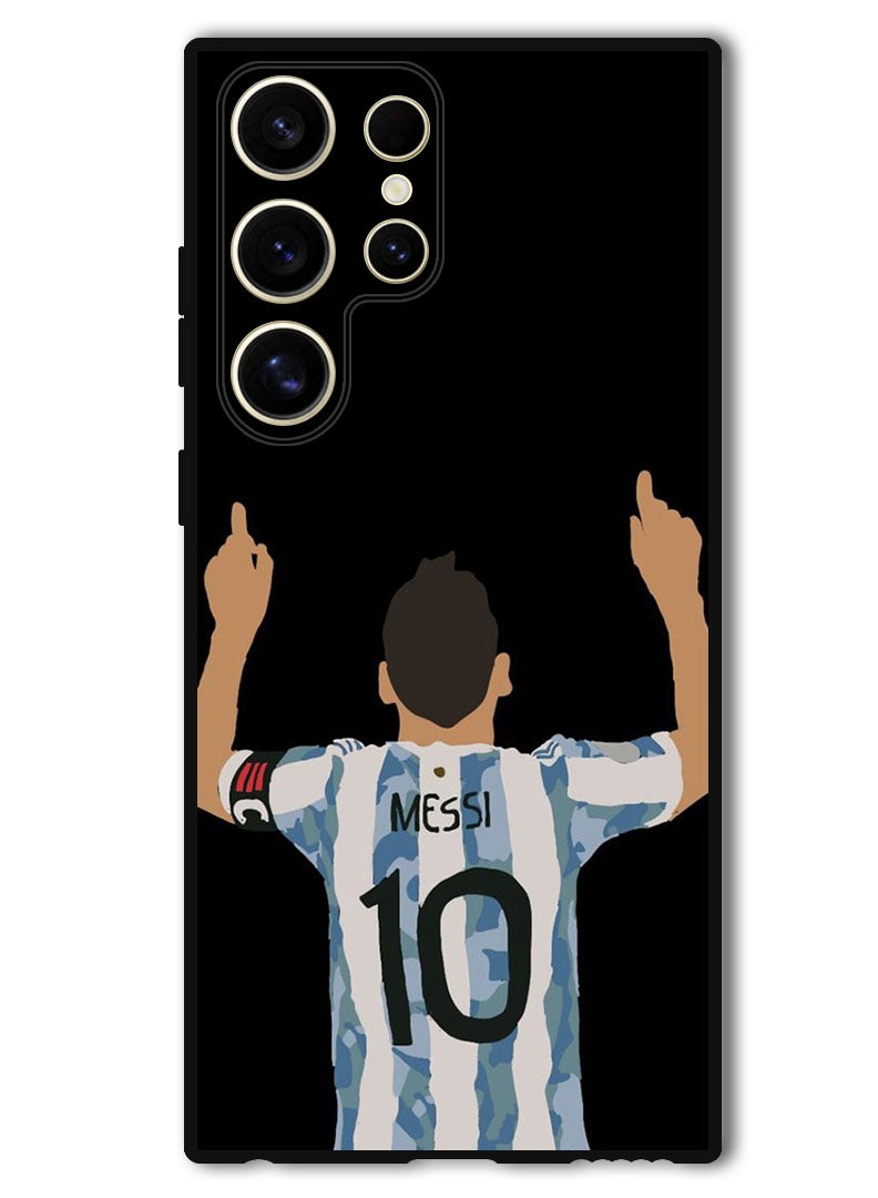 Theodor Protective Case Anti Scratch Shock Proof Bumper Cover For Samsung Galaxy S24 Ultra Messi (3) - Image 1
