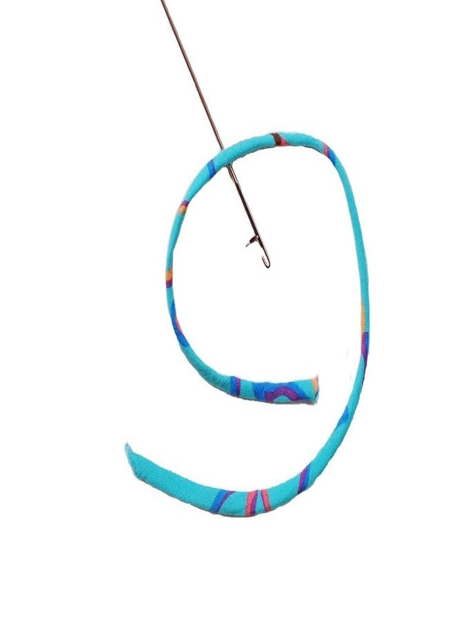 Gemsy Hooked Needle Set of 1 for Tailoring, Loop Turner Hook Sewing- Perfect Tools for Piping, Knots, Bias Tubing - Stainless Steel - Ideal for Button Looping, Trims, DIY - Image 2