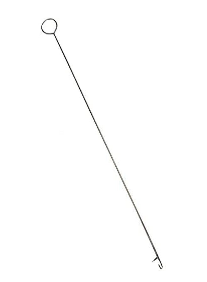 Gemsy Hooked Needle Set of 1 for Tailoring, Loop Turner Hook Sewing- Perfect Tools for Piping, Knots, Bias Tubing - Stainless Steel - Ideal for Button Looping, Trims, DIY - Image 4