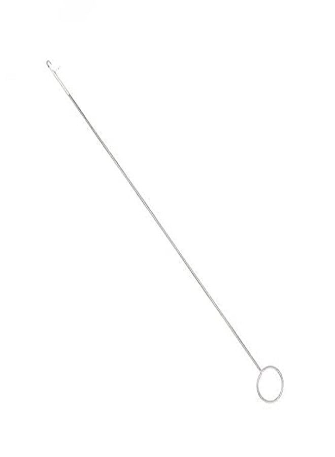 Gemsy Hooked Needle Set of 1 for Tailoring, Loop Turner Hook Sewing- Perfect Tools for Piping, Knots, Bias Tubing - Stainless Steel - Ideal for Button Looping, Trims, DIY - Image 5