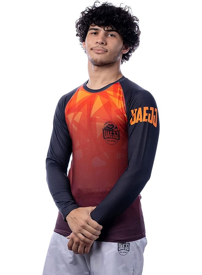 UAEJJ Jiu Jitsu Long Sleeve Rash Guard For Kids - Image 4