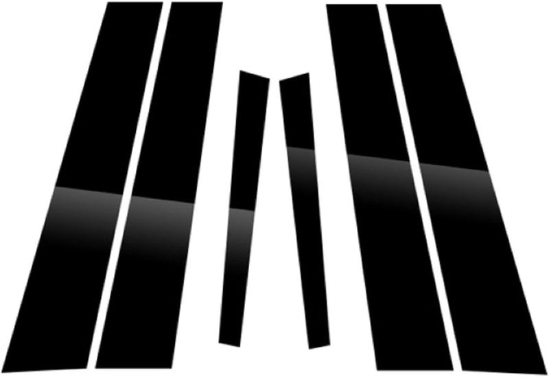 Vuzmode 6PCS Polished Pillar Posts for Nissan Altima 2019-2021 - Image 1