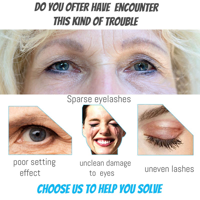 dootdott Mascara for Older Women 60 Plus, Mascara for Seniors with Thinning Lashes, Hypoallergenic Sensitive Eyes, Black Volume and Length, Waterproof Smudge Proof(1pc) - Image 5