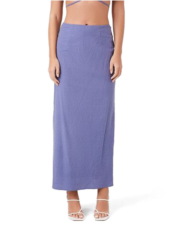 FOREVER 21 Pin Dot Crop Top & Maxi Skirt Set  - Image 4