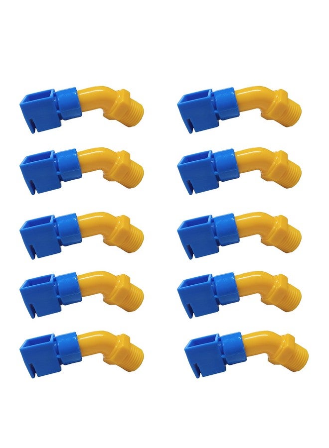 Droptech Solar panel cleaning sprinkler shower pvc set of 10 pcs (1/2 inch,standard size) short - Image 1