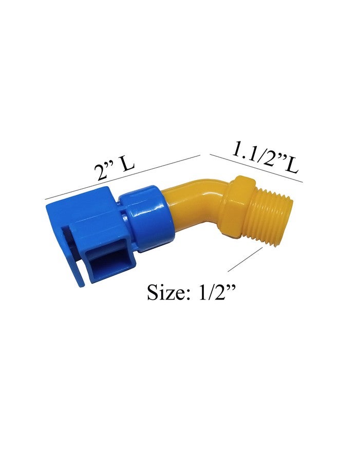Droptech Solar panel cleaning sprinkler shower pvc set of 10 pcs (1/2 inch,standard size) short - Image 3