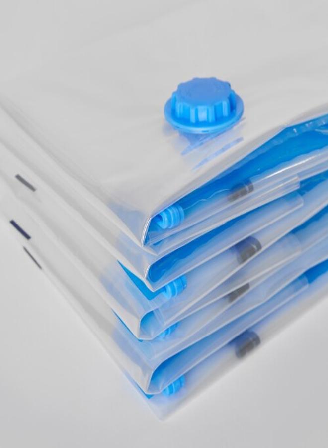 Clothes and Blanket Vacuum Storage Bag - 4-Piece Set - Space Saver and Dust Proof - 80*110 cm - by KataKeet  - Image 1