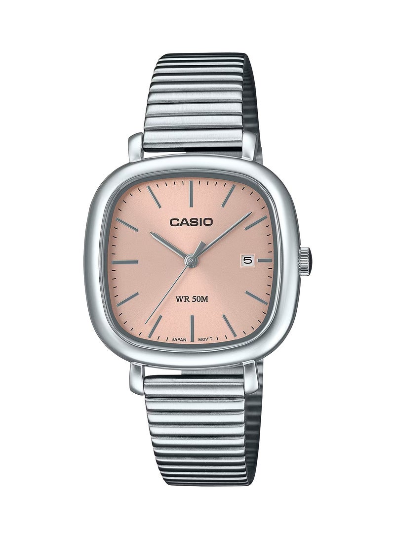 Casio Analog Standard Stainless Steel Band Women's Watch LTP-B166D-4AV