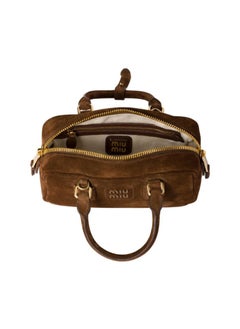 Miu Miu Miumiu handbag messenger bag brown  - Image 4