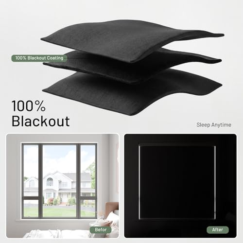 DONGFXK Motorized Blinds with Remote, Blackout No Drill Cordless Smart Roller Shades, Automatic Blinds for Windows, Black,23" W x 72" H - Image 4