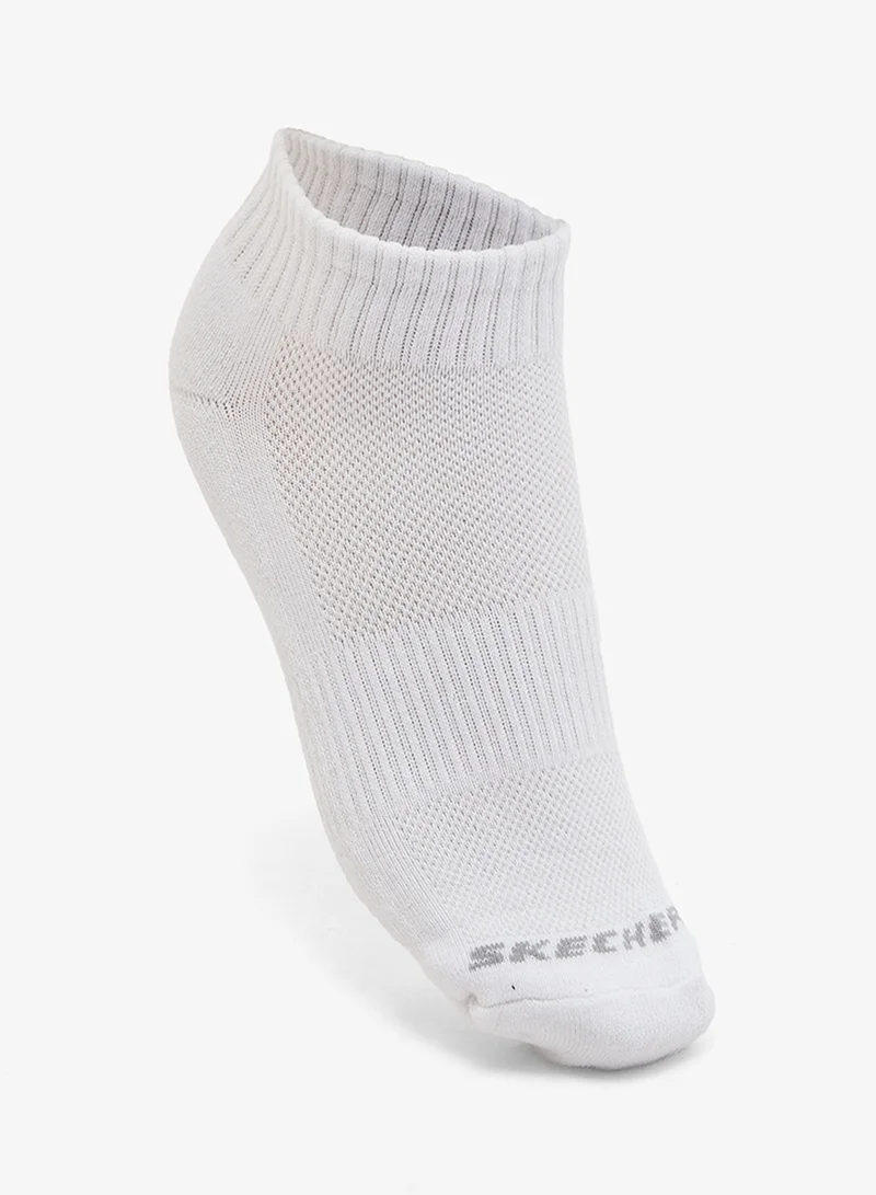 SKECHERS  3 Pack Half Terry Quarter Crew Socks  | Best Price UAE