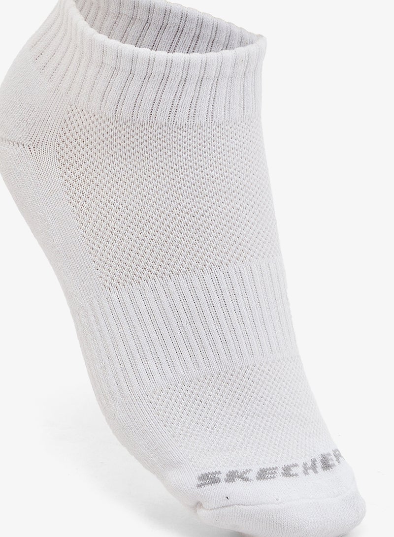 SKECHERS 3 Pack Half Terry Quarter Crew Socks - Image 5