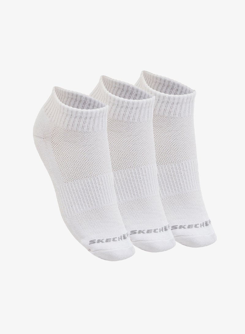SKECHERS 3 Pack Half Terry Quarter Crew Socks - Image 1
