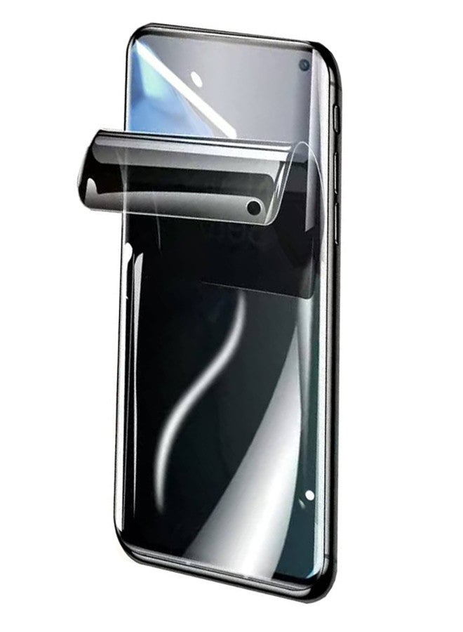 BGM TECNO W3 Pro Privacy Hydrogel Screen Film Compatible For TECNO W3 Pro Front Full Coverage, HD Clear, Anti-Scratch, Ultra-Thin Flexible Soft TPU Screen Guard  - Image 1