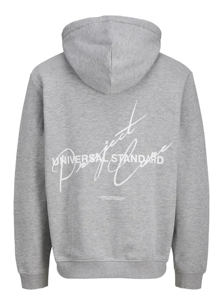 JACK & JONES Logo Pullover Hoodie