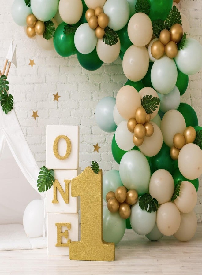 RUBFAC 87pcs Dark Green Balloons Different Sizes 18 12 10 5 Inch for Garland Arch, Green Latex Balloons for Birthday Party Baby Shower Wedding Halloween Christmas Party Balloons Decoration - Image 4