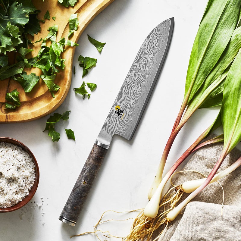 Miyabi Miyabi Black 5000MCD67 5.5-inch Santoku Knife  - Image 2