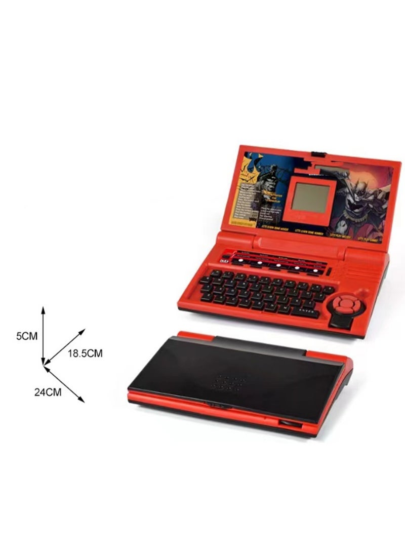 Generic - Red Children'S Early Education Laptop Educational Learning Computer Toy, Children'S Educational Interactive Computer With Keyboard And Mouse - Image 1