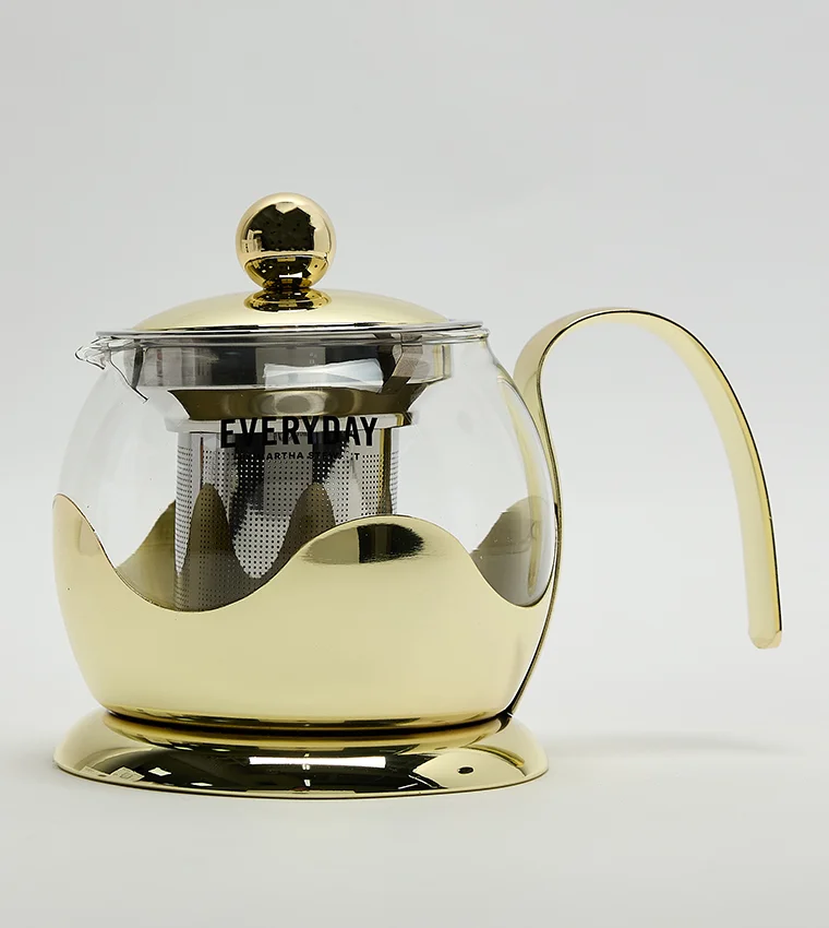 Martha stewart Teapot w/Infuser 800ml Gold