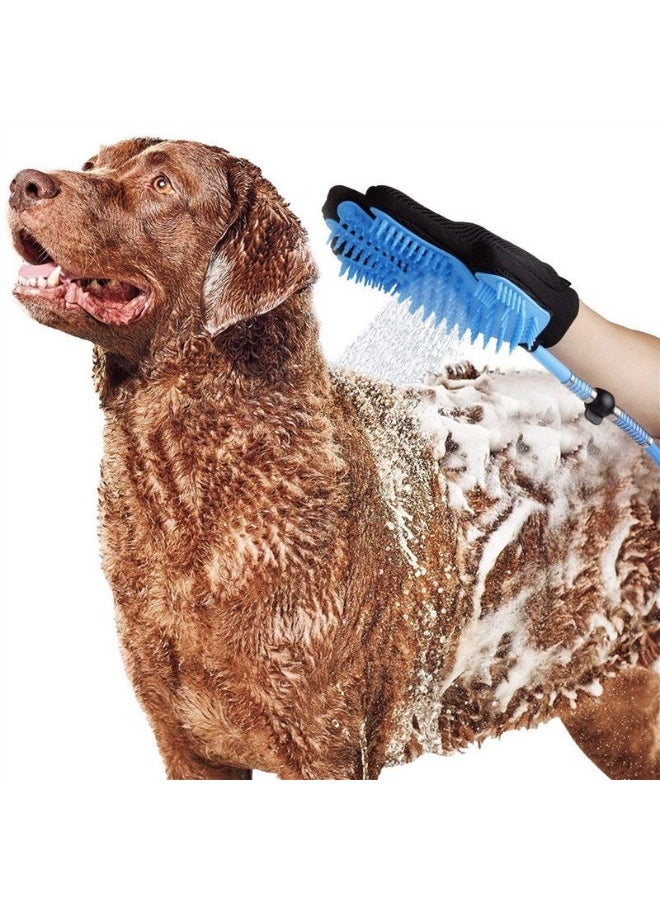 Generic Pet Grooming & Bathing Glove with Hose – Easy Cleaning & Massage for Dogs and Cats - Image 3