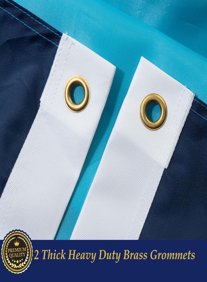 TOPFLAGS New Minnesota Flag 3x5 Outdoor New MN State Flags Embroidered Flag Heavy Duty Sewn Stripes with 2 Brass Grommets - Image 4