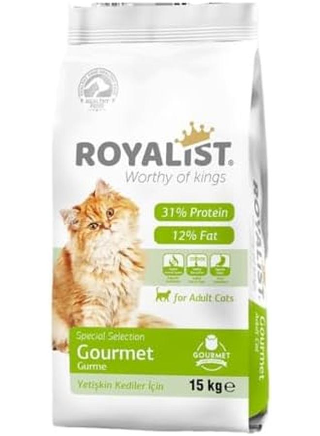 روياليست طعام القطط البالغة جورميه 15 كجم - Image 3