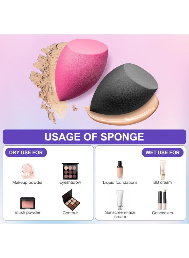 إسفنجة بيوتي بلندر لمكياج البشرة - ألوان متعددة (قد يختلف الشكل) - Image 3