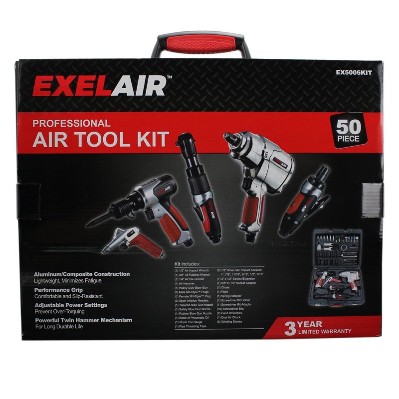 Milton EX5005KIT 50 Piece Professional Air Tool Kit