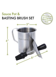 كويزينارت طقم وعاء الصلصة وفرشاة التزيين Cuisinart CBP-116  - Image 4