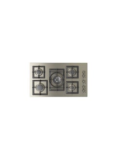 kitchen Line Stove 90 cm 5 burners Italian gas heavy iron safety valve  - Image 3