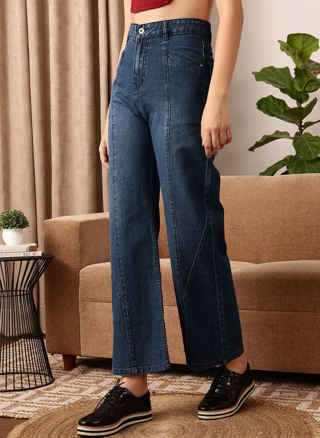 STREET 9 Comfort Light Fade Straight Fit Jeans for Women