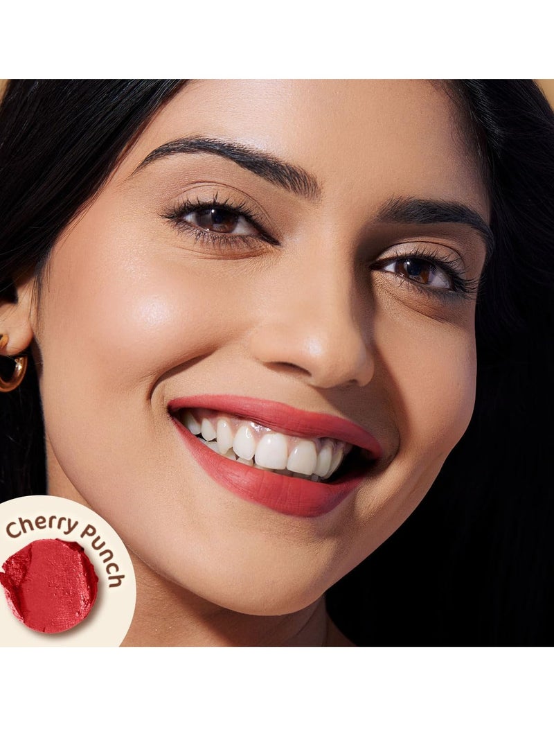 ماما إيرث أحمر شفاه مويستشر مطفي يدوم طويلاً من ماما إيرث يدوم لمدة 12 ساعة 11 تشيري بانش 2 جي - Image 2