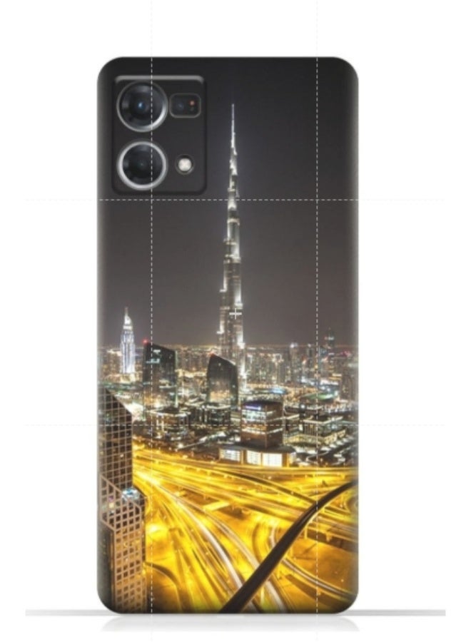 إيه إم سي ديزاين غطاء حماية بطبعة هاتف أوبو F21 برو 4G