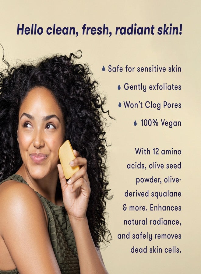 HIBAR - Renew Face Wash Bar - Solid Face Wash - With 12 Unique Amino Acids - Safe For Daily Use & Sensitive Skin - Plastic, Paraben & Soap-Free - Vegan - 1 Bar - Image 2