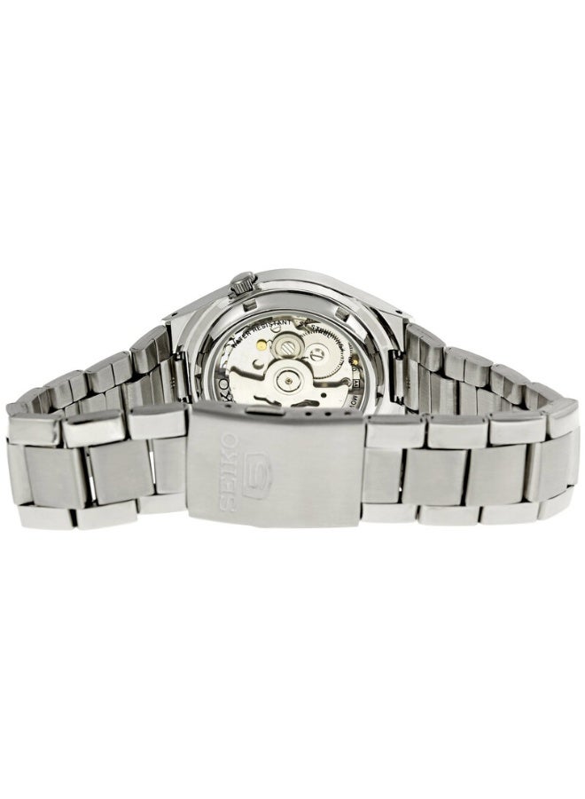Seiko 5 Automatic Men's Watch, Black Dial, Stainless Steel Bracelet SNK623K1 - Image 3