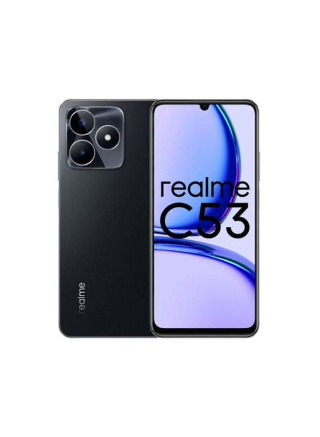 C53، NFC 256 جيجابايت، 8 جيجابايت رام، 4G LTE، شريحتين - أسود قوي