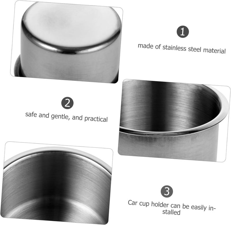 Chemical free Cabilock 5pcs Stainless Steel Boat Cup Holder Durable Recessed Drink Holders for Cars Rvs and Yachts Easy to Install and Clean for Spaces Regulated warehouse storage Easy transit optimized build Global assorted color picks Wide range usage design Space saving Ventilated design Temp fluctuation resistant crafted quality Precision processed material Classic design alternatives Multiple design variants Market need oriented construction Secure equipped warehouse Affordable trusted craftsmanship Advanced compact design Hardened processed substance Modern color selections Tiered cost purchase alternatives Wear resistant upgraded material Global standard quality Processed natural substance Budget friendly trendy design Gulf climate fit Non sticky surface All need matching options - Image 5