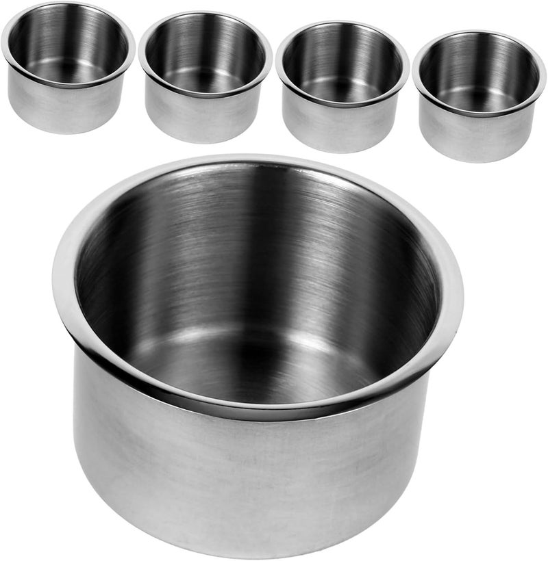 Chemical free Cabilock 5pcs Stainless Steel Boat Cup Holder Durable Recessed Drink Holders for Cars Rvs and Yachts Easy to Install and Clean for Spaces Regulated warehouse storage Easy transit optimized build Global assorted color picks Wide range usage design Space saving Ventilated design Temp fluctuation resistant crafted quality Precision processed material Classic design alternatives Multiple design variants Market need oriented construction Secure equipped warehouse Affordable trusted craftsmanship Advanced compact design Hardened processed substance Modern color selections Tiered cost purchase alternatives Wear resistant upgraded material Global standard quality Processed natural substance Budget friendly trendy design Gulf climate fit Non sticky surface All need matching options - Image 1