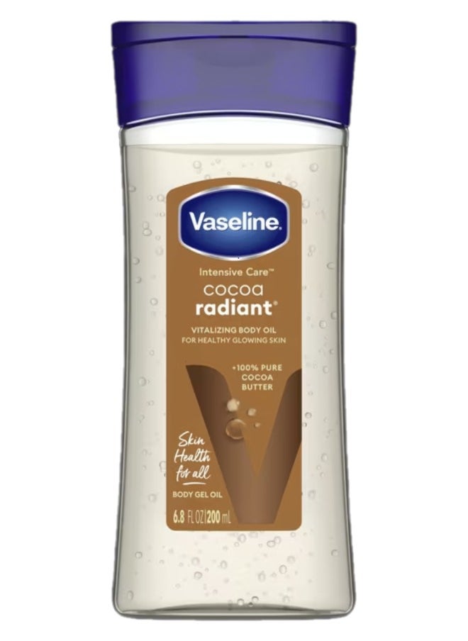 Vaseline Intensive Care Cocoa Body Oil with Pure Butter - 200 ml (May vary package)