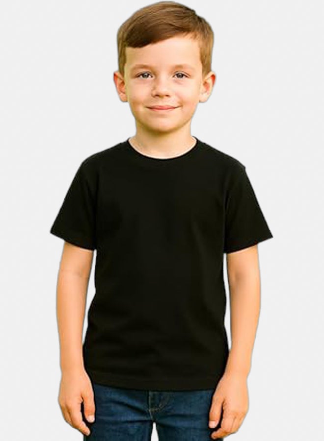 فايبز تيشيرت ساده للأولاد - Image 1