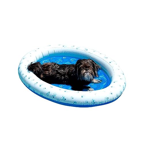 Poolcandy Inflatable Pet Float for Small to Medium Dogs up to 35 lbs for The Beach Swimming Pools or The Lake - Image 1