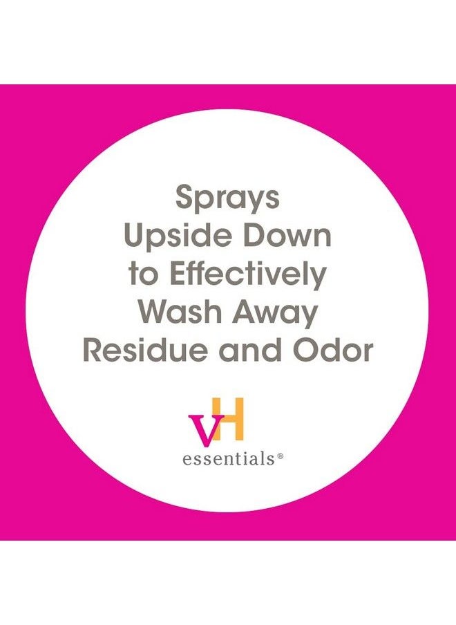 vH Essentials Personal Cleansing Spray Ph Balancing Lactic Acid Stingfree Witch Hazel Formula Fragrance Free Paraben Free Sprays Upside Down For Easy External Intimate Cleansing 4 Floz  - Image 4