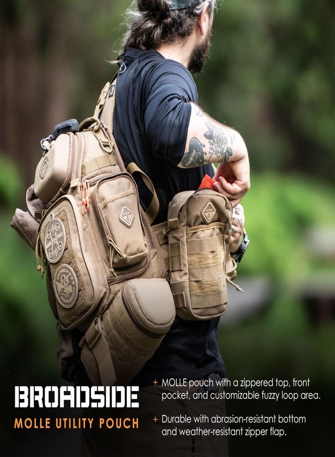 Hazard 4 Hazard 4 Broadside Large Utility Pouch with Molle, 9 X 5-Inch, Coyote - Image 2