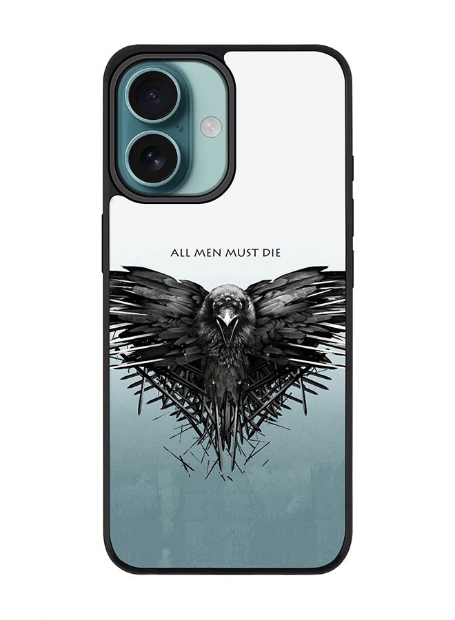 Stylizedd For iPhone 16 Case [Compatible with MagSafe] Slim Magnetic cover Phone Case iPhone 16 -GOT All Men Must Die - Image 1