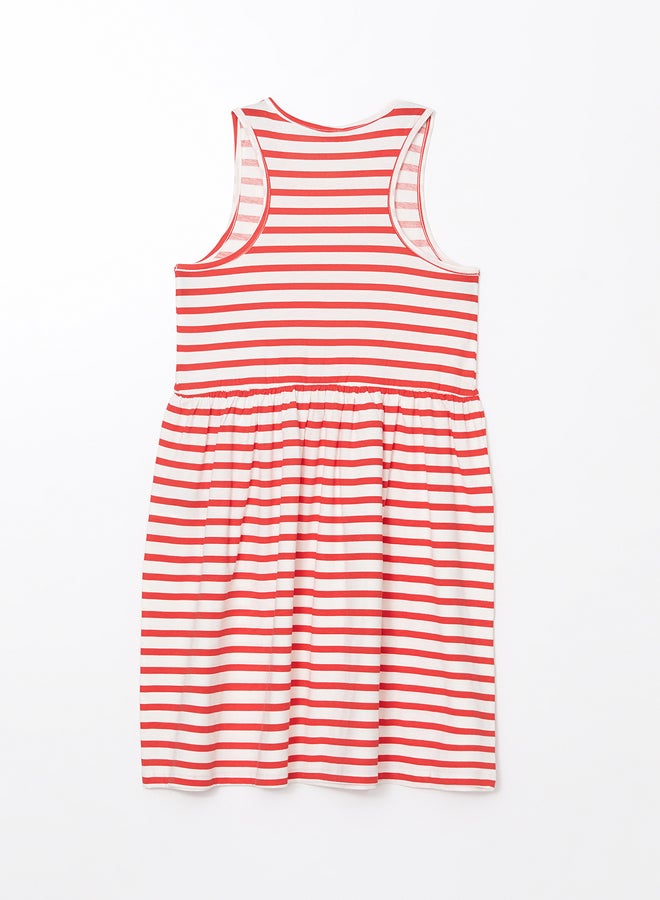 LC WAIKIKI Crew Neck Girls' Dress Summer  - Image 2