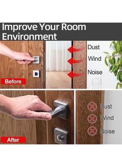 Generic 19.7Feet Door Weather Stripping Door Seal Strip,Self-Adhesive Rubber Door Insulation Weather Strip for Window and Door Soundproofing D Shape,Weatherstripping for Door Frame Gap Blocker(Black)  - Image 3