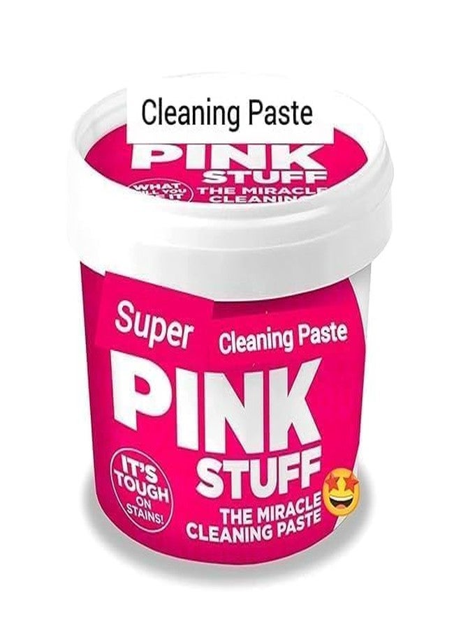 SELOME All-Purpose Cleaning Paste - Pink Cleaner for Kitchen, Bathroom, Dishes, Sinks, Tiles, Floors, and Household Cleaning - Versatile Household Cleaning Tool (Pink, Pack of 1) - Image 1
